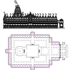 Traditional Temple Dwg1